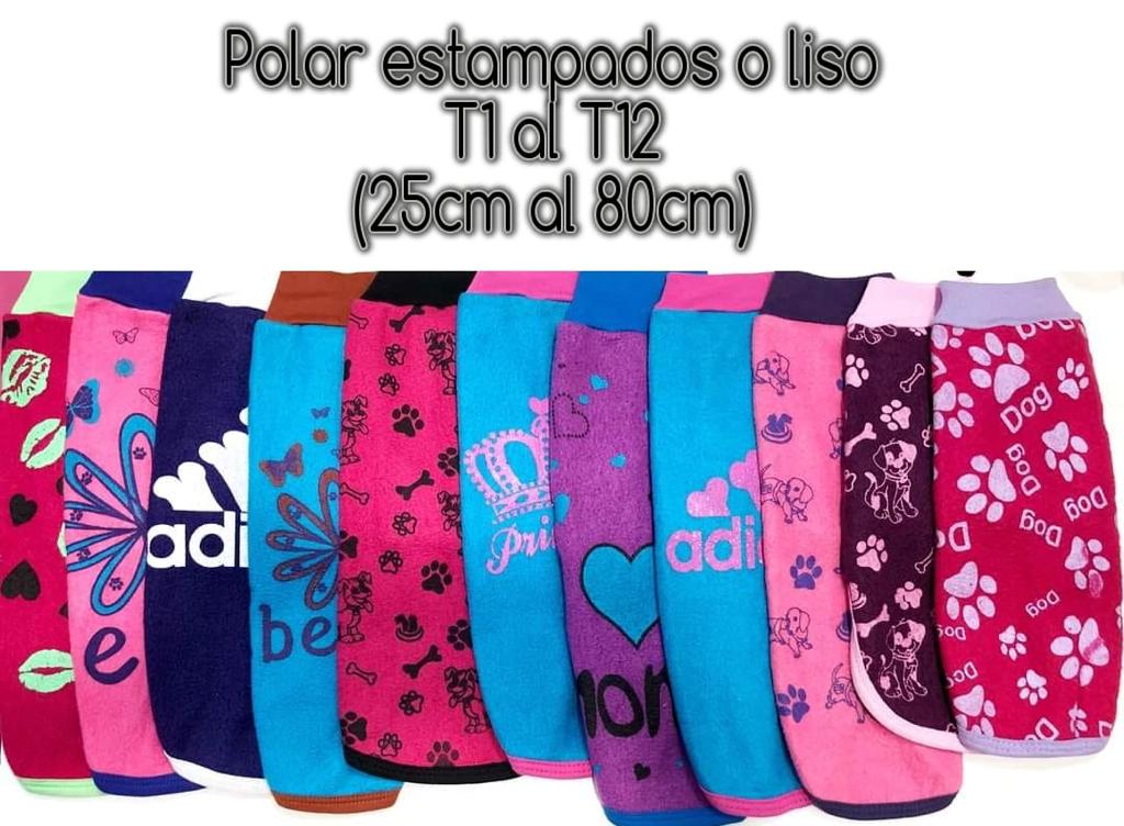 POLAR ESTAMPADO TALLE 1