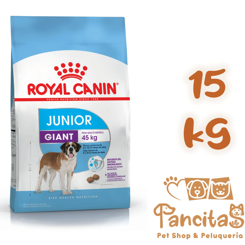 ROYAL CANIN DOG JUNIOR GIANT 15KG