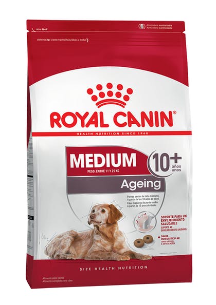 ROYAL CANIN DOG MEDIUM ADULT +10 15KG