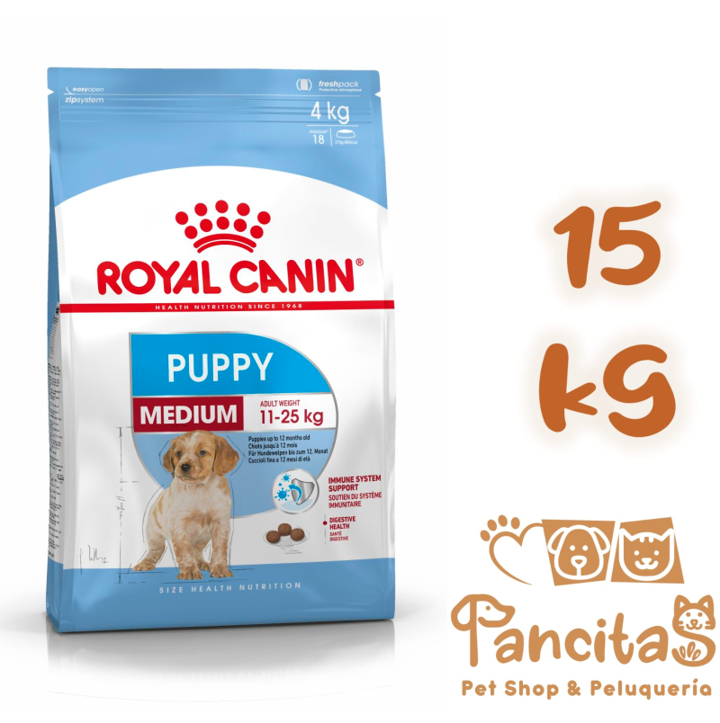 ROYAL CANIN DOG PUPPY MEDIUM 15KG PROMO