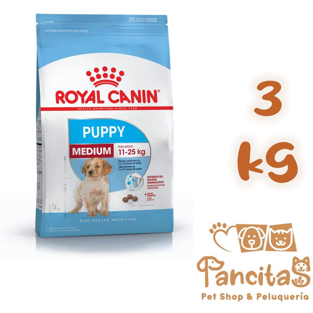 ROYAL CANIN DOG PUPPY MEDIUM 3KG PROMO