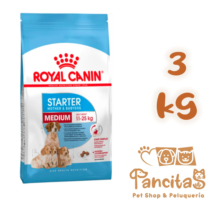 ROYAL CANIN DOG STARTER MEDIUM 3KG