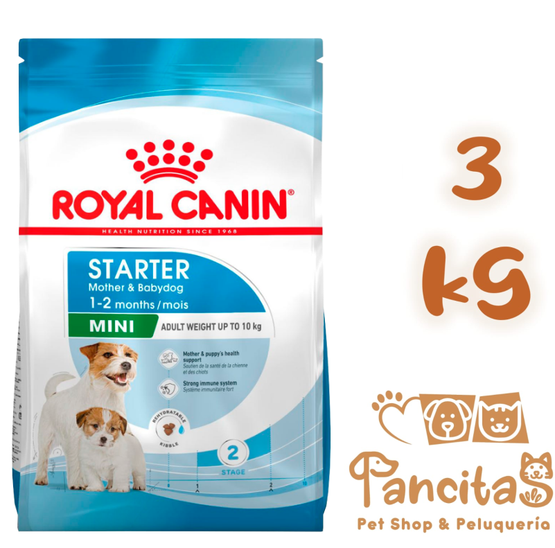 ROYAL CANIN DOG STARTER MINI 3KG