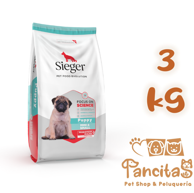 SIEGER DOG PUPPY MORDIDA PEQ 3KG