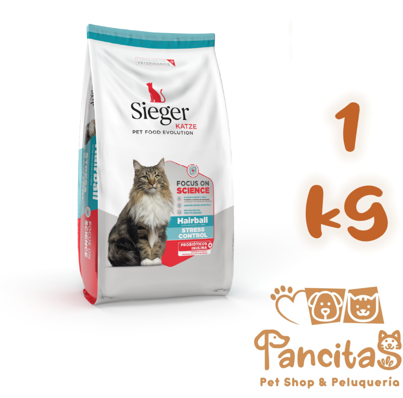 SIEGER KATZE CAT HAIRBALL STRESS CONTROL 1KG