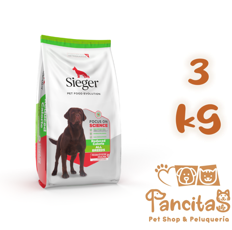 SIEGER DOG LIGHT REDUCED CALORIES 3KG