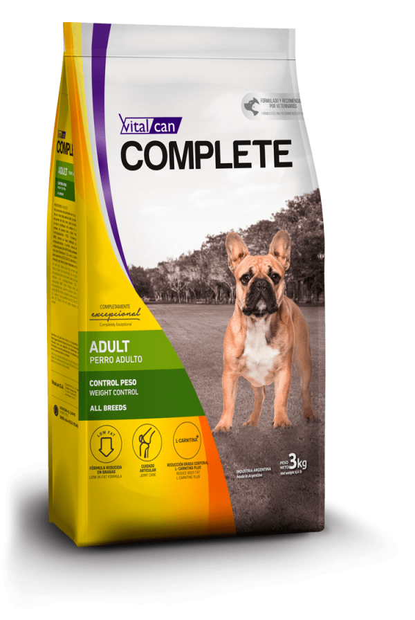 VITAL CAN COMPLETE  DOG CONTROL DE PESO 20KG