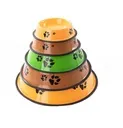 COMEDERO ACERO INOX COLORES 15CM