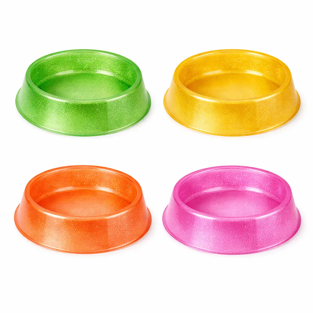 COMEDERO CHICO CON BRILLOS CF