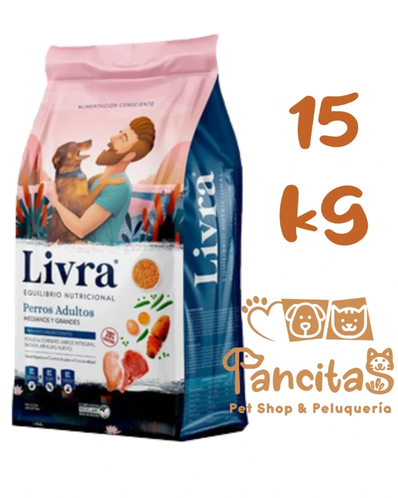 LIVRA PERRO ADULTO 15KG