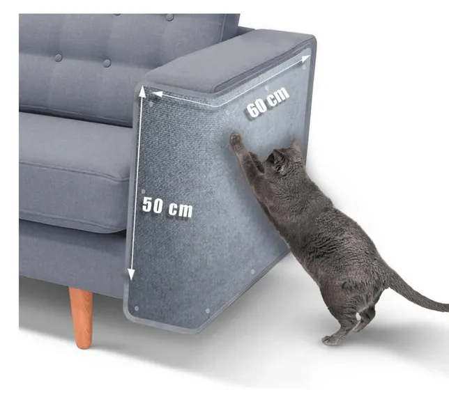 RASCADOR ESQUINERO SILLON 60x50 cm (Blanco)