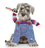 DISFRAZ HALLOWEEN CHUCKY CANINE COUTURE