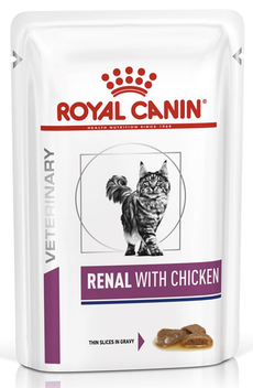 ROYAL CANIN POUCH CAT RENAL WITH CHICKEN