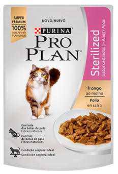 PRO PLAN POUCH CAT STERILIZED