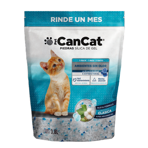 PIEDRITAS SILICAS CANCAT CLASICAS 3,8L