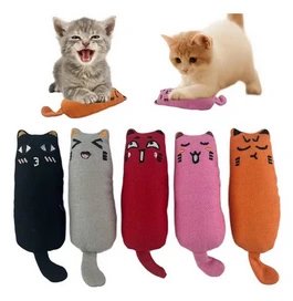 [P404] PELUCHE DE GATO CON CATNIP 16X6