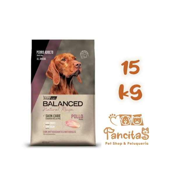 [11929] VITAL CAN BALANCED NATURAL RECIPE DOG POLLO 15KG