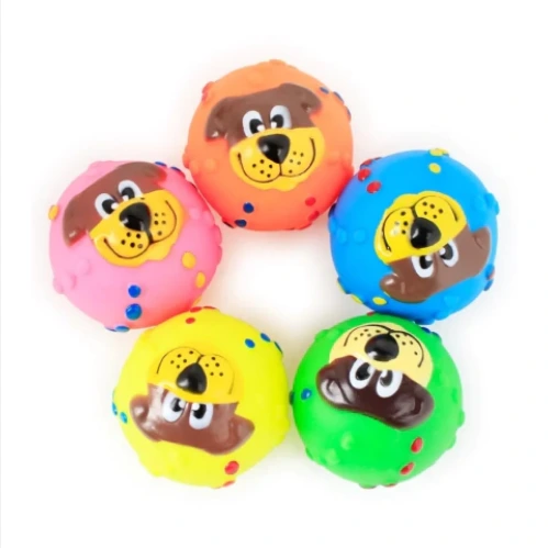 [25533] PELOTA CON CHIFLE. HUELLAS Y CARA