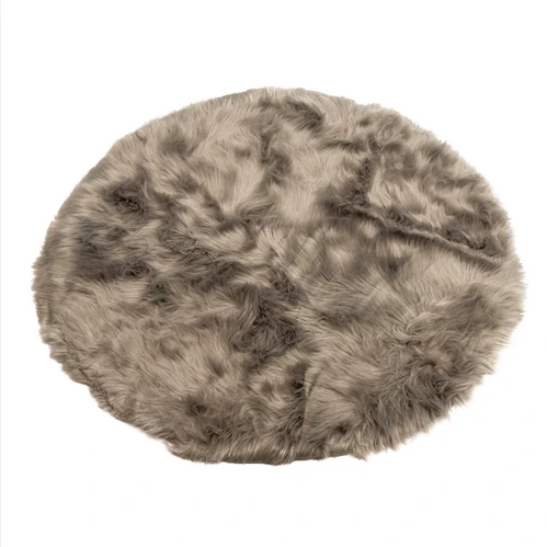 COLCHONETA REDONDA PELUDA GRANDE 60X60CM