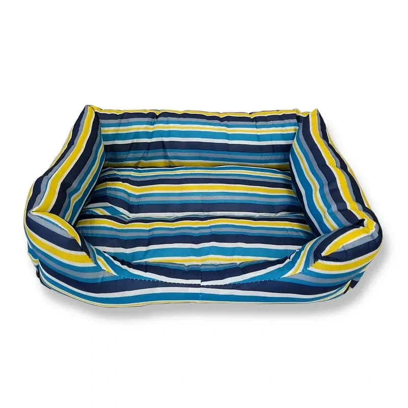 [26350] CAMA RAYADA MULTICOLOR 58X45X15CM