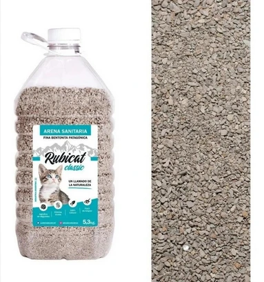 PIEDRITAS BENTONITA AGLUTINANTES RUBICAT CLASSIC BIDON 5.3KG