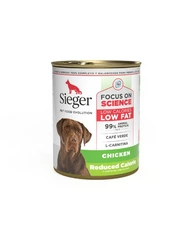 SIEGER DOG LATA REDUCE CALORIE 340Ggr