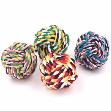 [26122 26162] PELOTA SOGA CHICA ENREDADA 6CM