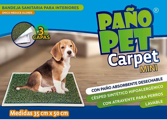 PAÑO PET CARPET MINI 35x50cm