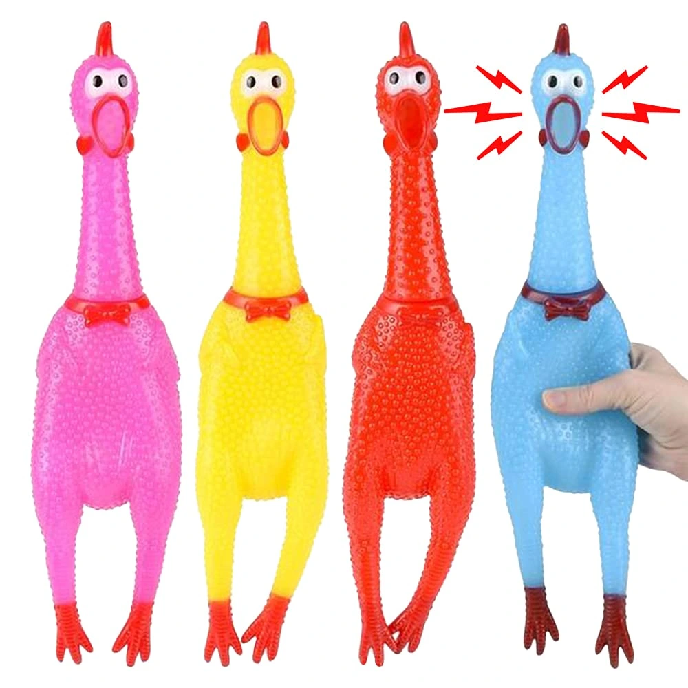 CHIFLE POLLO GRANDE 35CM
