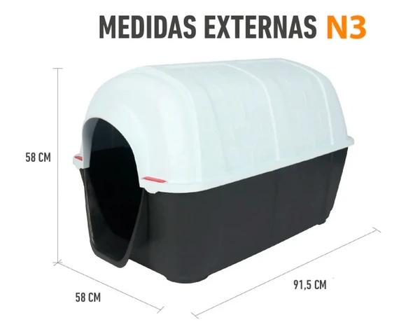 [E283] CUCHA RAST GRIS N3 58X58X91CM