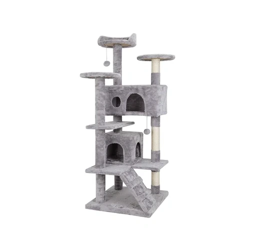 [PT06] RASCADOR MULTI NIVELES Y CASAS 48X48X132CM