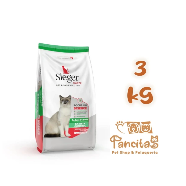 [483] SIEGER KATZE CAT REDUCED CALORIE 3KG