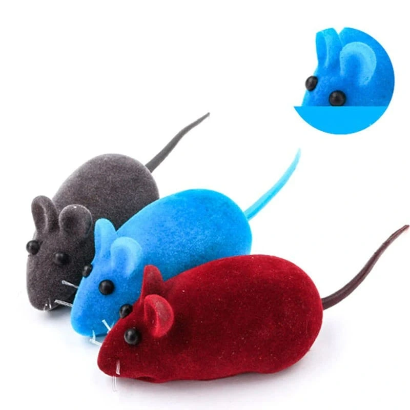 [24315] JUGUETE GATO / RATA FELPA X3 CON CHIFLE