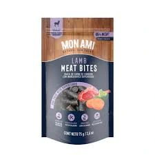 [6290] MON AMI SNACKS MEAT BITES LAMB 75G