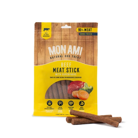 MON AMI SNACKS MEAT STICK BEEF 250GR