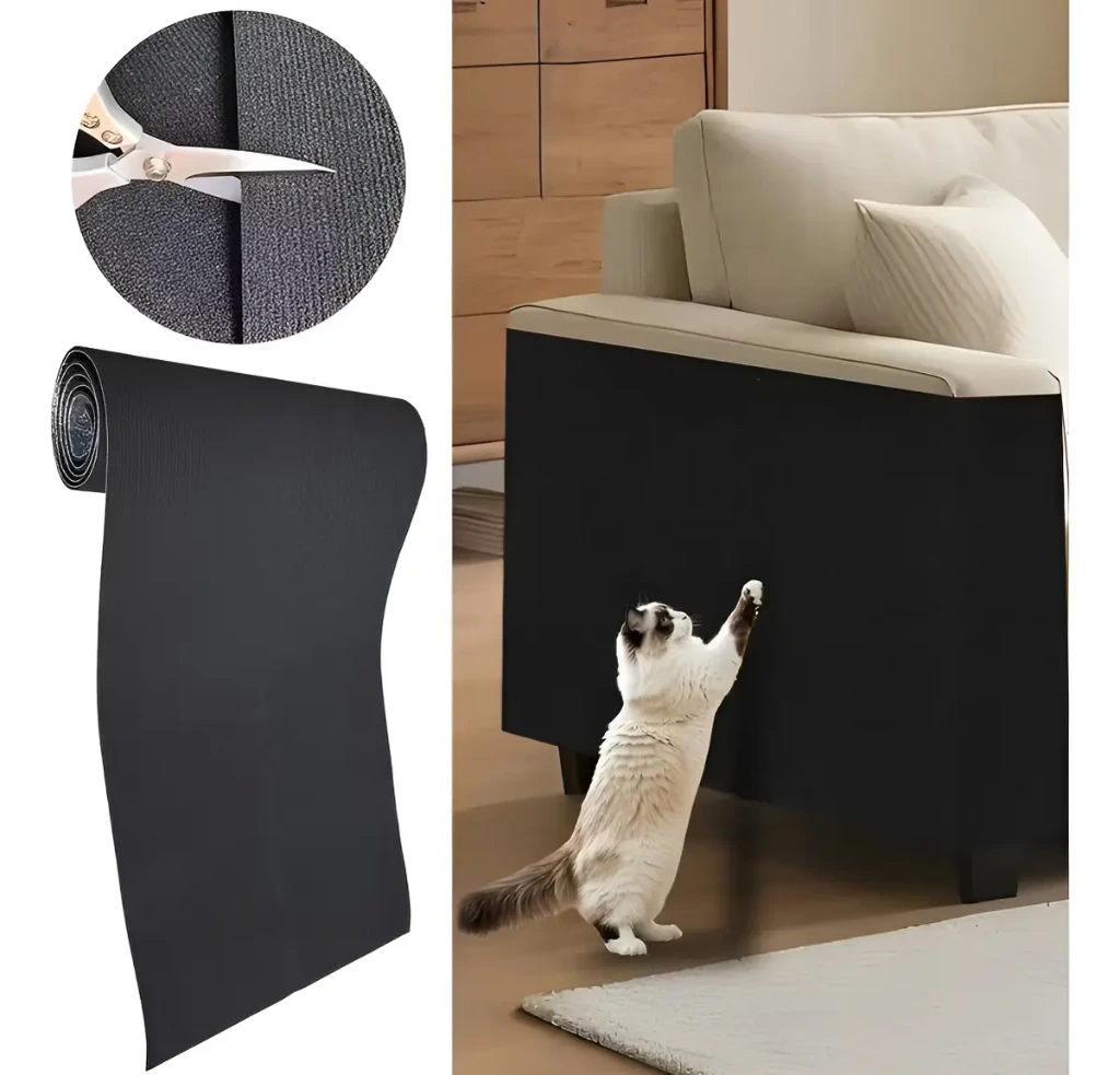 [26488] TELA RASCADOR ESQUINERO SILLON / PARED PEGAMENTO 60X80CM