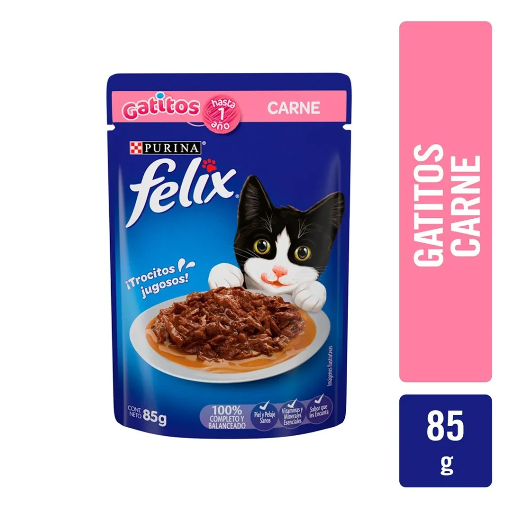 [211273] FELIX POUCH CARNE GATITO PROMO 5+1