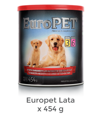 EUROPET LATA ALIMENTO COMPLEMENTARIO 454GR