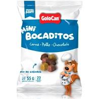 GOLOCAN MINI BOCADITOS CARNE POLLO CHOCOLATE MINI 55GR