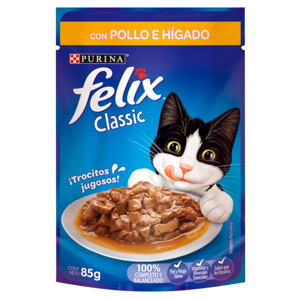 FELIX POUCH POLLO E HIGADO