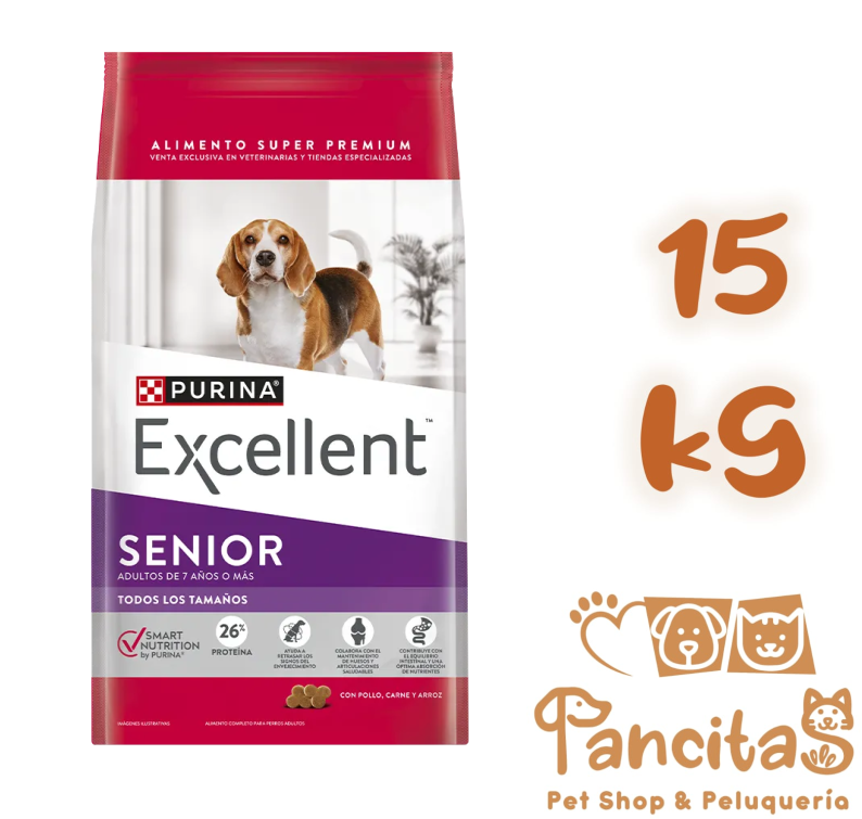 EXCELLENT DOG ADULT SENIOR +7 15KG