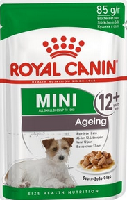 ROYAL CANIN POUCH DOG MINI AD +12 AGEING
