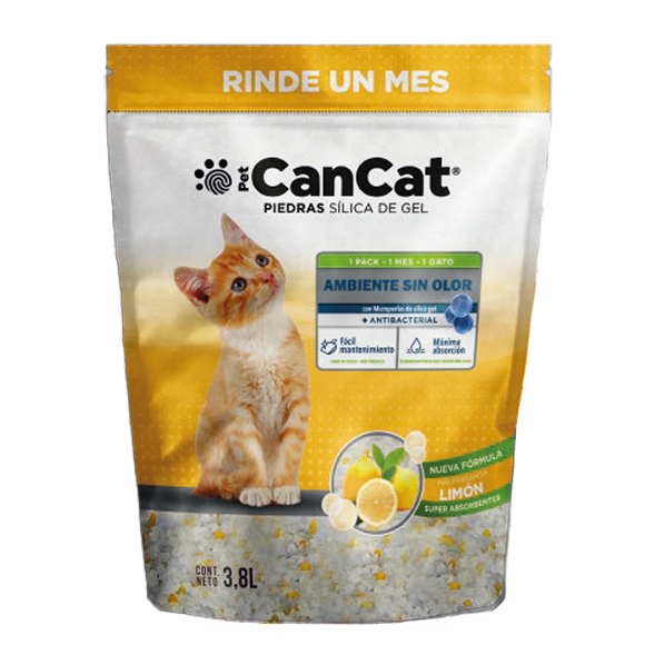 PIEDRITAS SILICAS CANCAT LIMON 3,8L