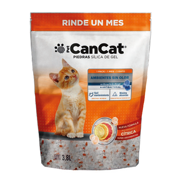 PIEDRITAS SILICAS CANCAT CITRICAS 3,8L