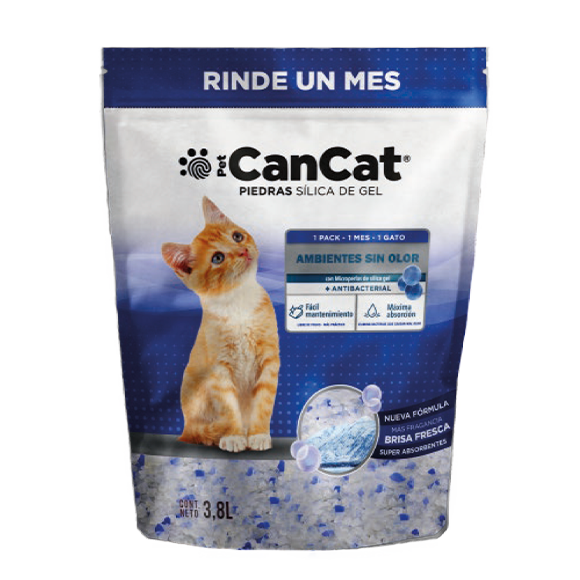 PIEDRITAS SILICAS CANCAT BRISA FRESCA 3,8L