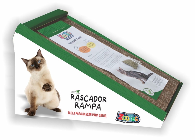 ZOOTEC RASCADOR RAMPA DE CARTON