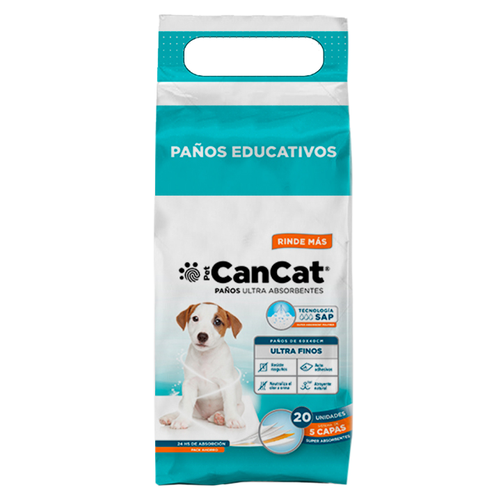 CANCAT PAÑO ALFOMBRA PACK x20U 60x40CM