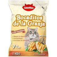GOLOCAN CAT BOCADITOS DE LA GRANJA 45GR