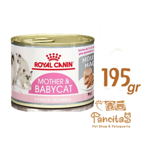 [3400204] ROYAL CANIN CAT LATA ALIMENTO HUMEDO MOTHER AND BABYCAT 195GR