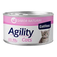 AGILITY CAT KITTEN LATA ALIMENTO HUMEDO NATURAL 90GR